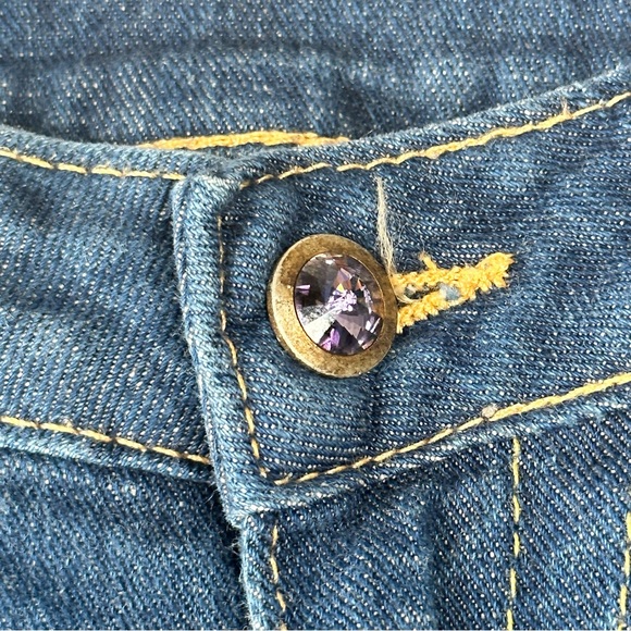 True Religion Billy World Tour Diamond Jeans Women’s SZ 28 - Picture 5 of 13